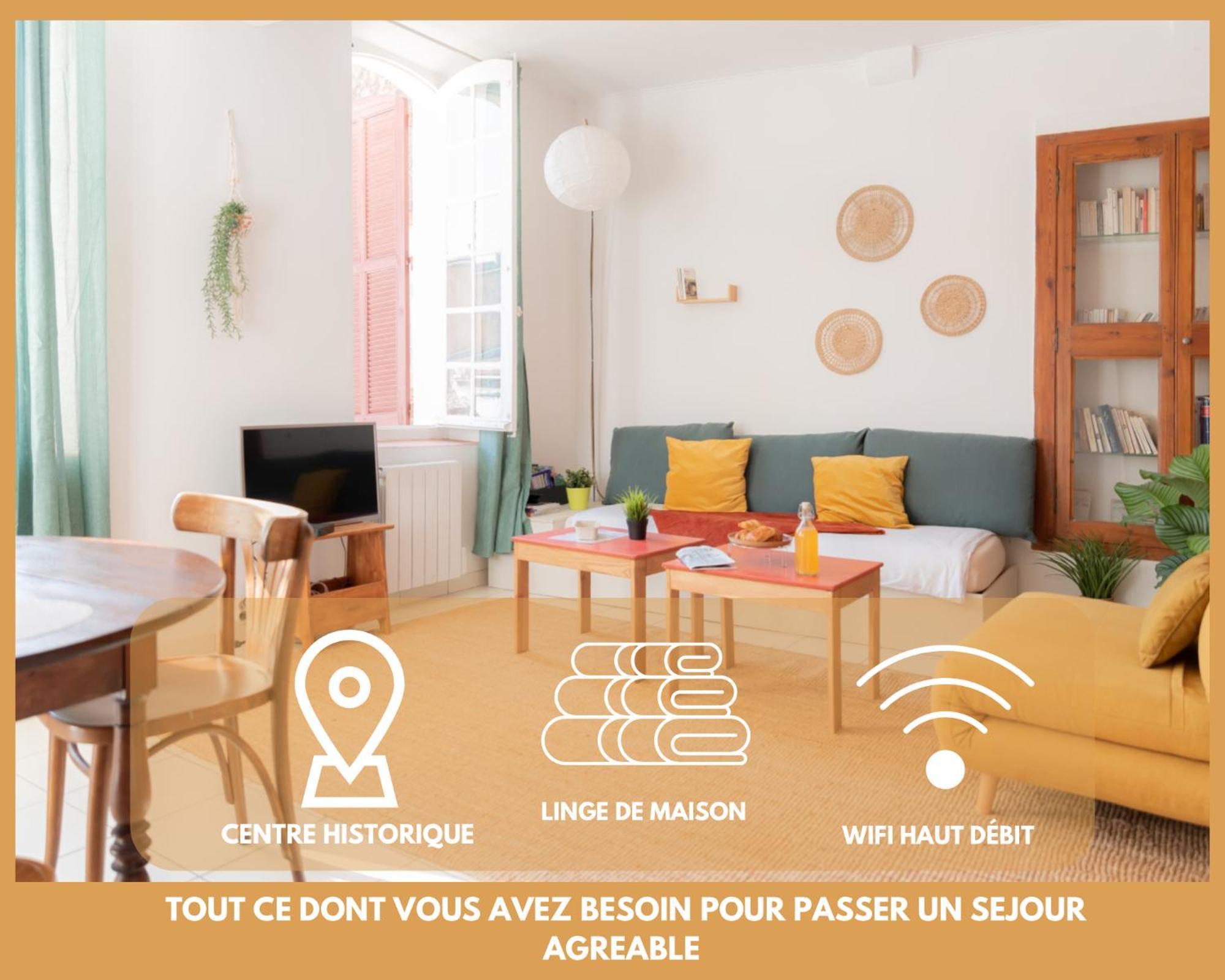Appartement L'authentique - Centre Historique - Terasse Privee